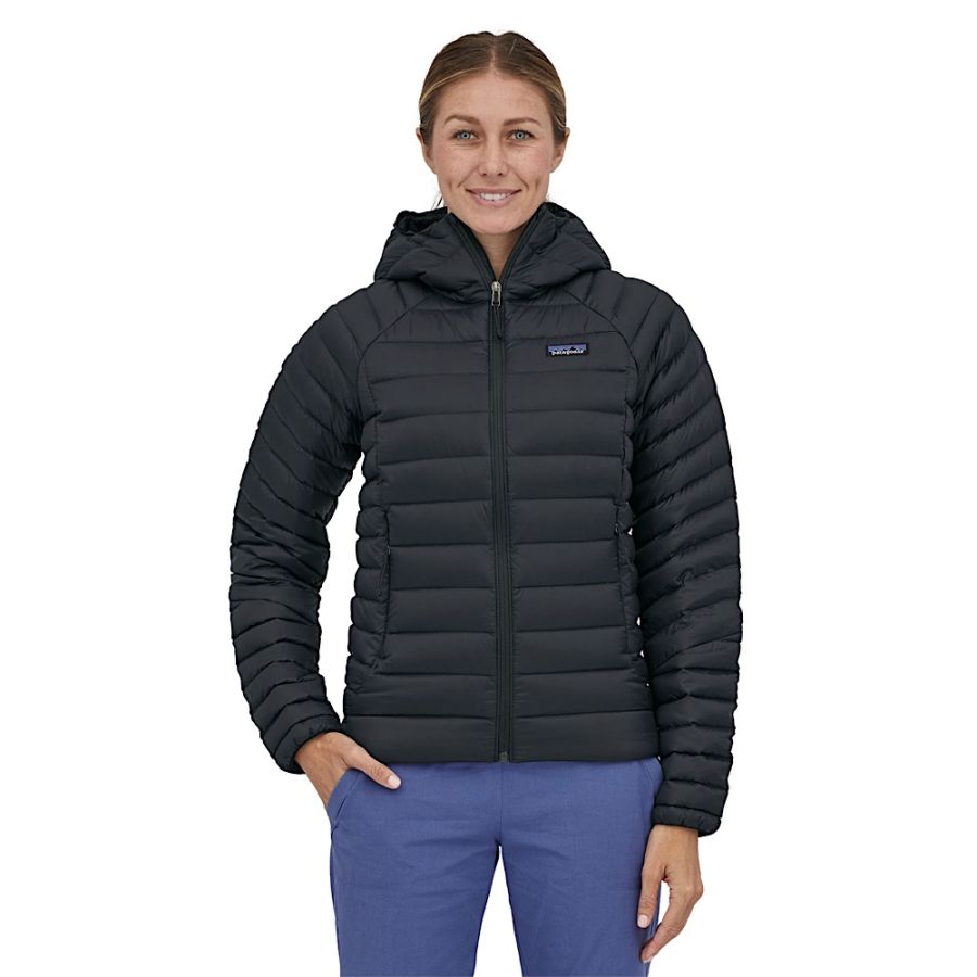 W DOWN SWEATER HOODY BLK 1 W DOWN SWEATER HOODY BLK 1