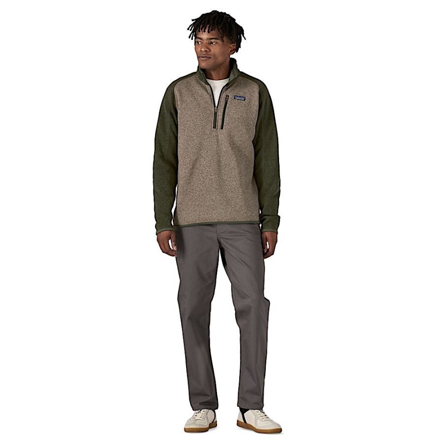 BETTER SWEATER 1/4 ZIP GRY 04