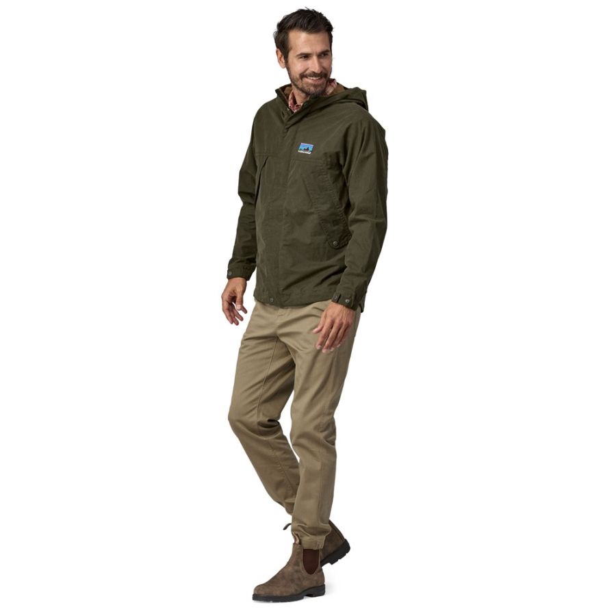 WAXED COTTON JACKET GRN B WAXED COTTON JACKET GRN B