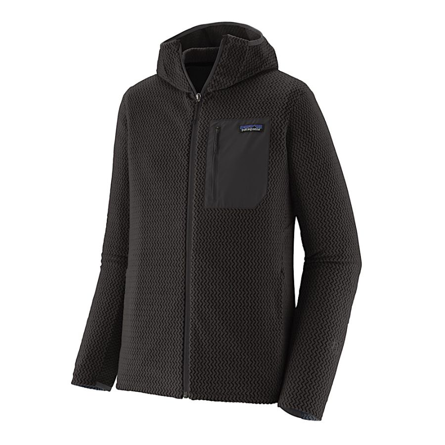 R1 AIR FULL-ZIP HOODY BLK R1 AIR FULL-ZIP HOODY BLK