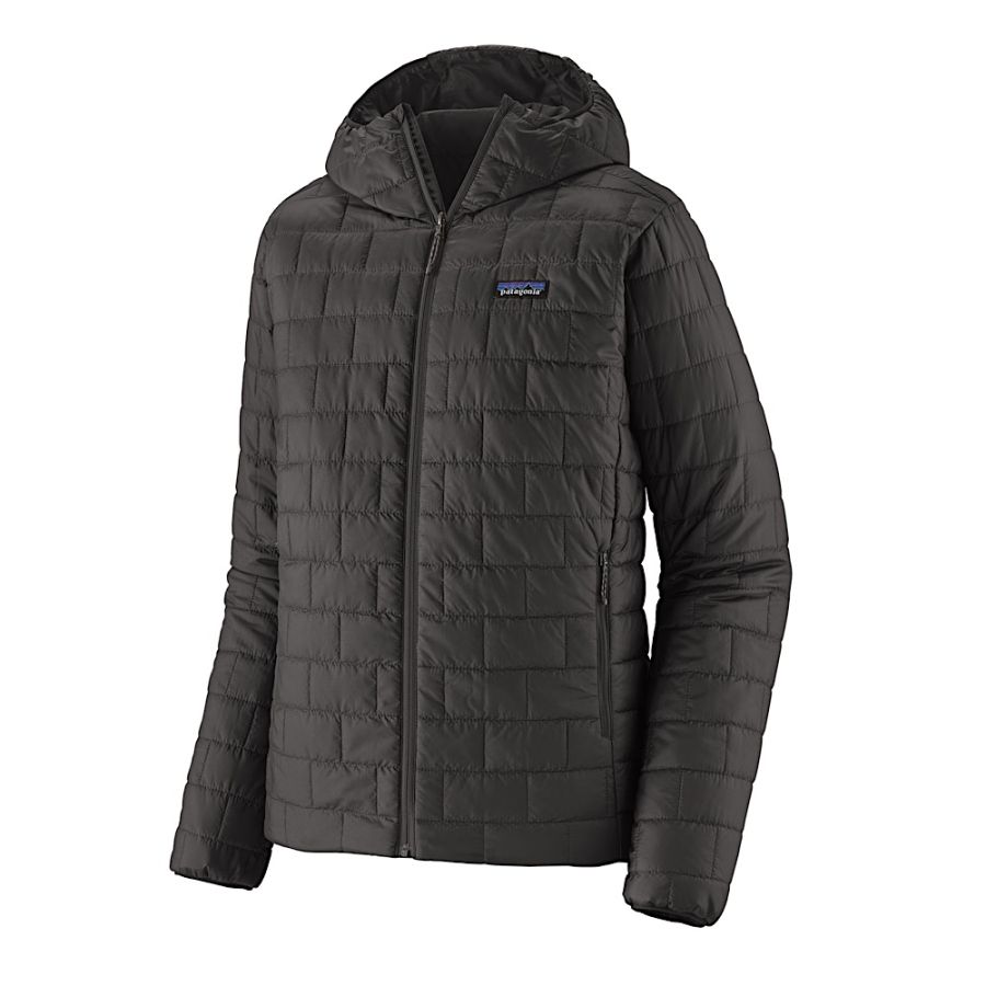 NANO PUFF HOODY BLK NANO PUFF HOODY BLK