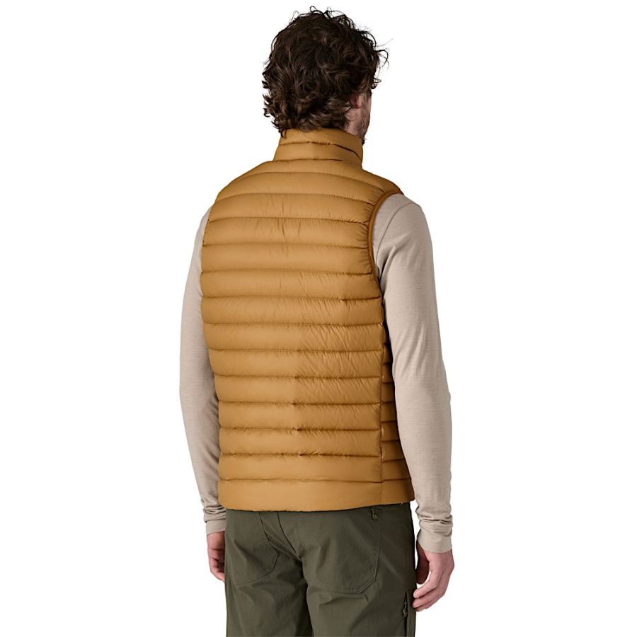 DOWN SWEATER VEST BRN 2 DOWN SWEATER VEST BRN 2