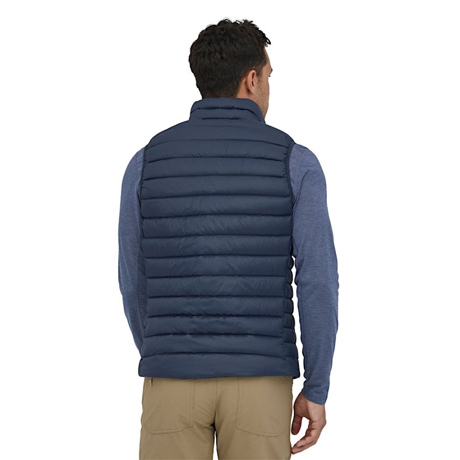 DOWN SWEATER VEST NAV 2