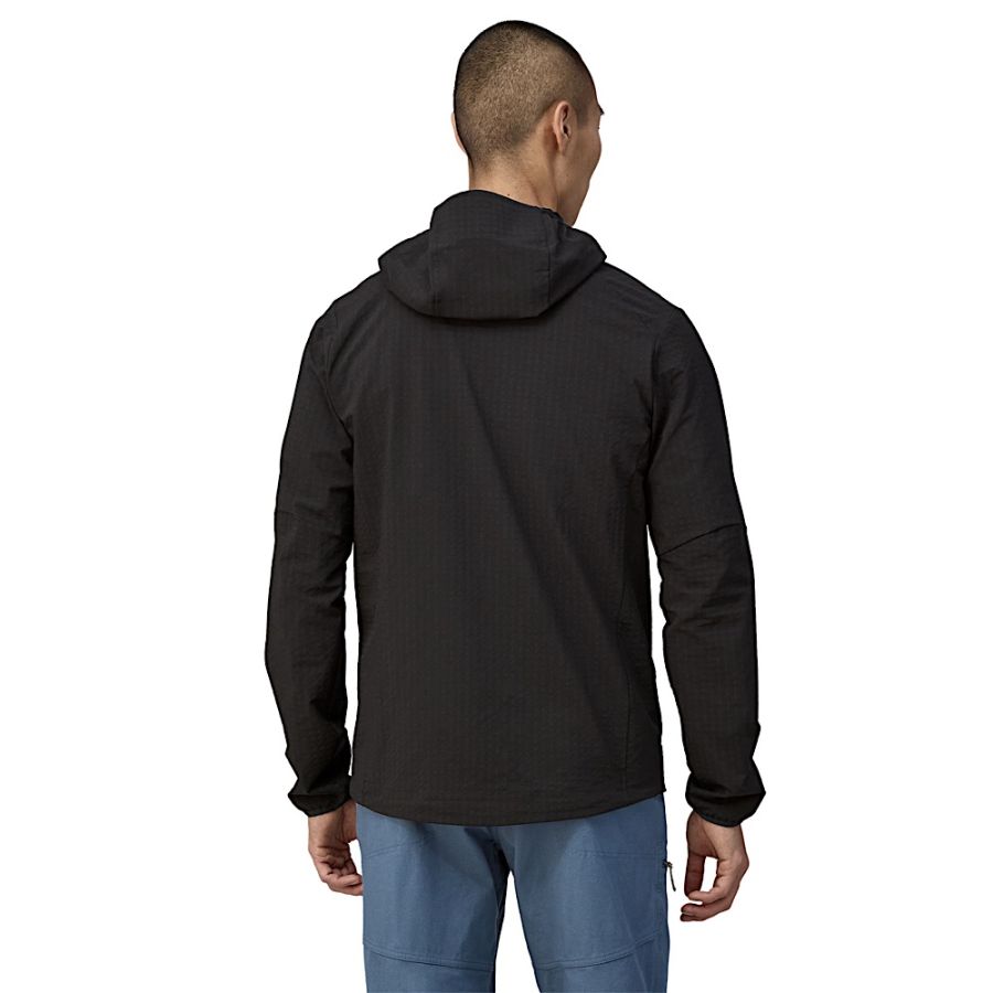 R1 TECHFACE HOODY BLK 2