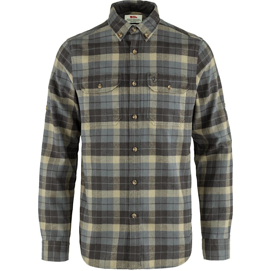 FJR SINGI HEAVY FLANNEL SHIRT GRY