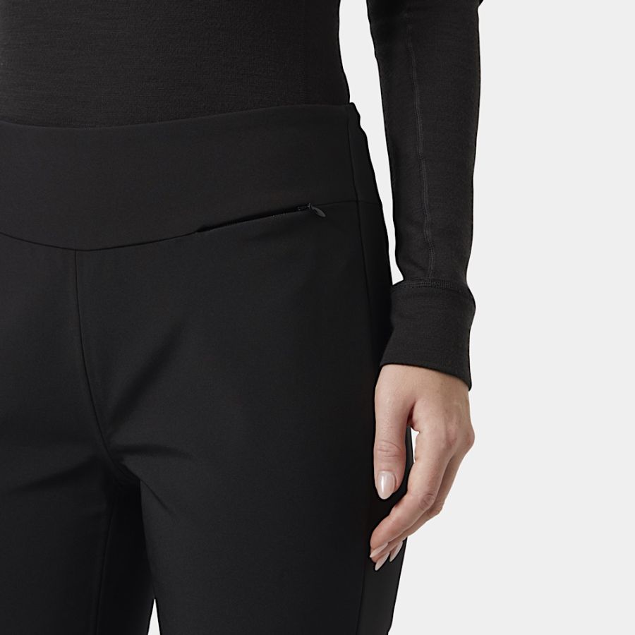 HH W NORA SOFTSHELL PANTS BLK 06