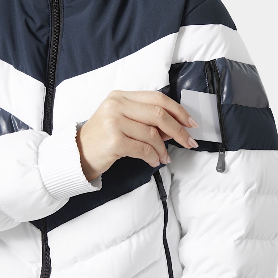 HH W IMPERIAL SHORT PUFFYJACKT NAV 06