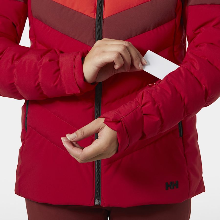 HH W IMPERIAL PUFFY 2.0 JACKET RED 09