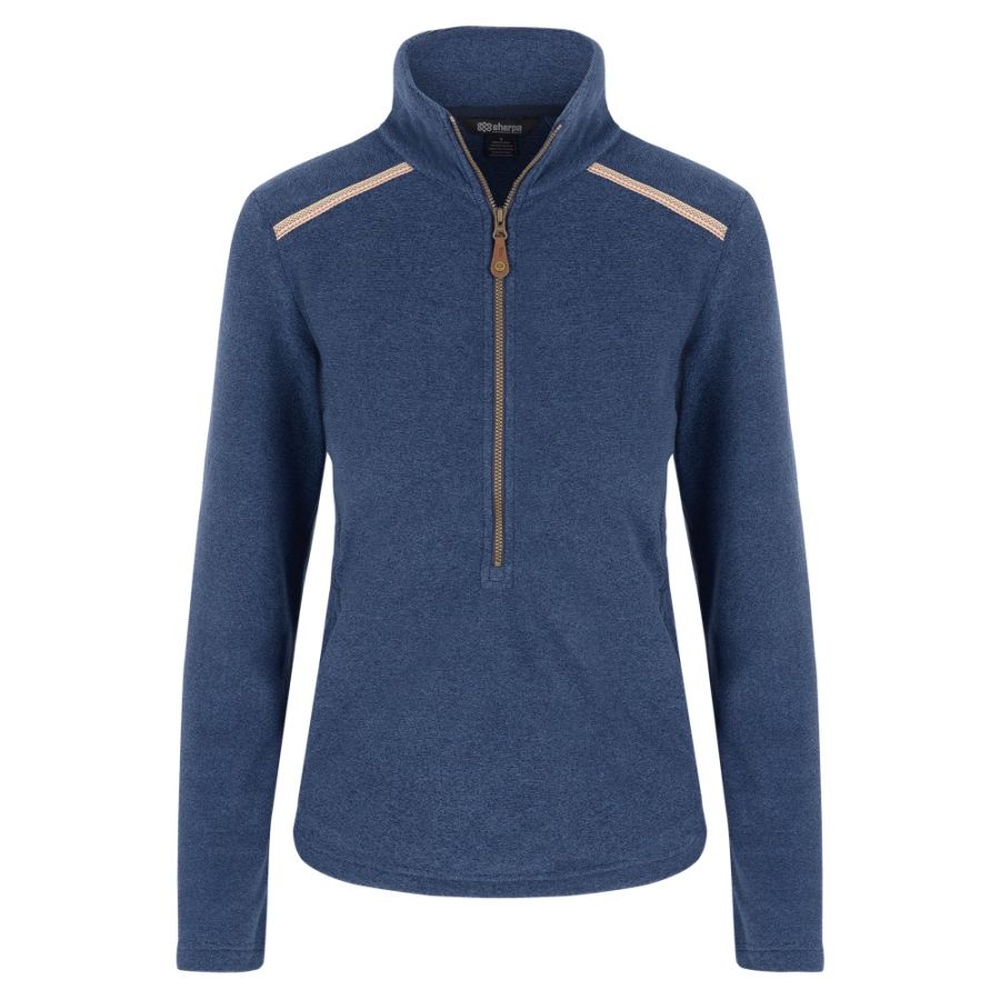 SHERPA ROLPA PULLOVER ZIP WMS DBL