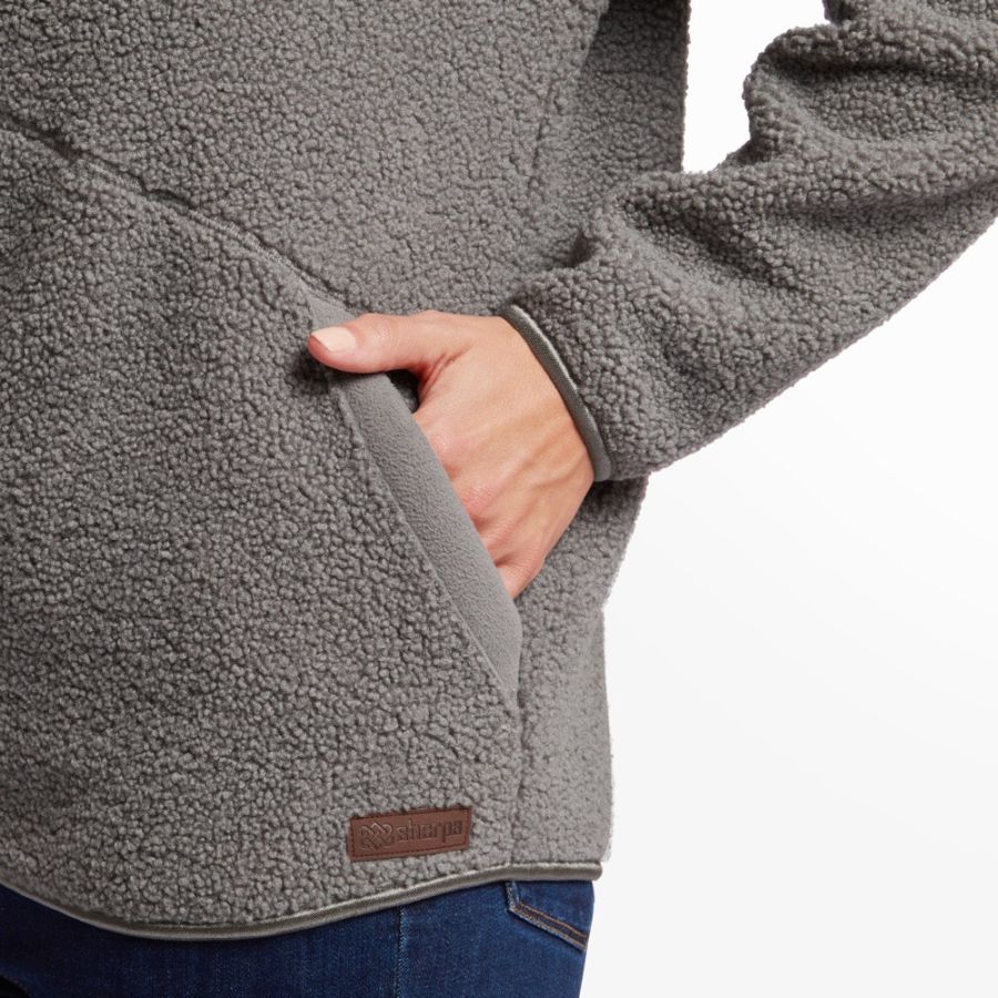 SHERPA CHAMLANG FZ JKT WMS GRY c