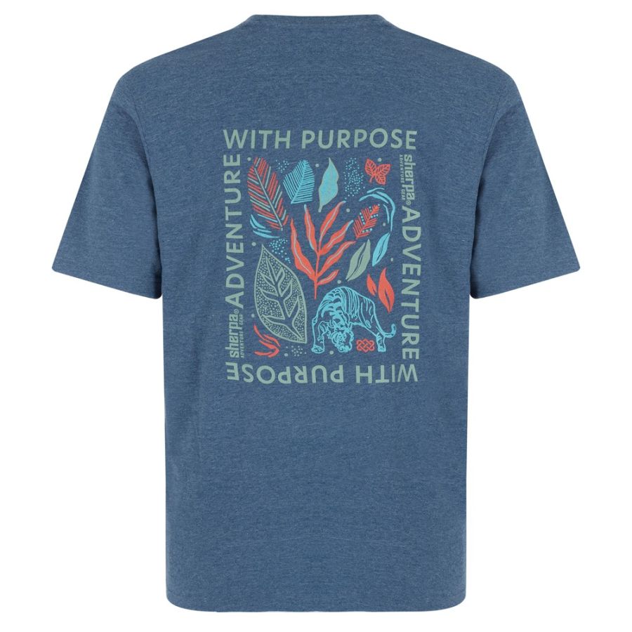SHERPA PURPOSE TEE BLU a