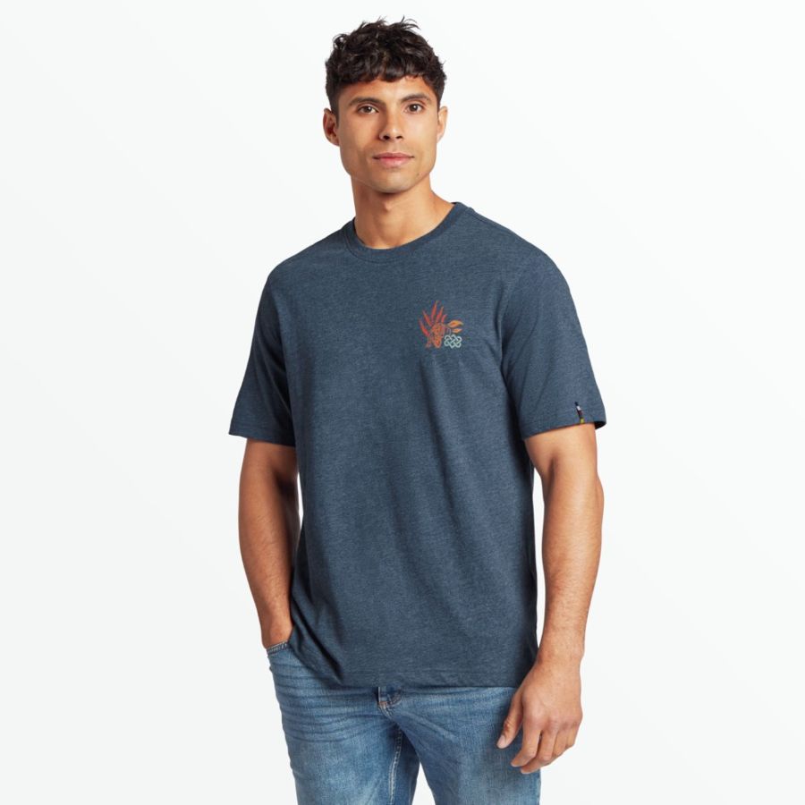 SHERPA PURPOSE TEE BLU b