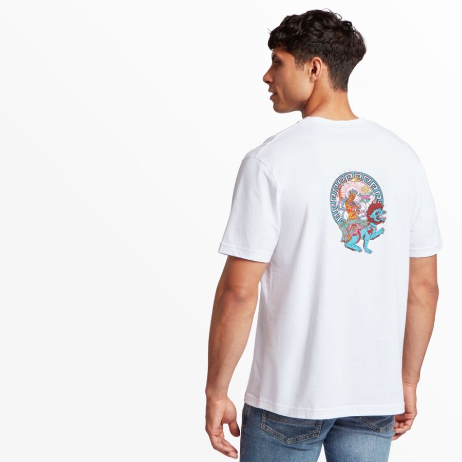 SHERPA DEITY TEE WHT b