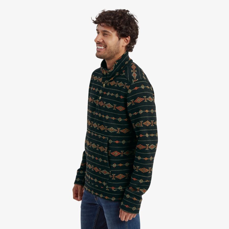 SHERPA BHUTAN PULLOVER BLK b SHERPA BHUTAN PULLOVER BLK b