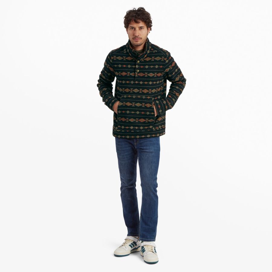 SHERPA BHUTAN PULLOVER BLK c SHERPA BHUTAN PULLOVER BLK c