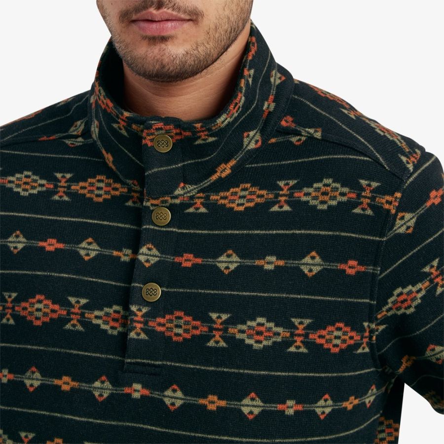 SHERPA BHUTAN PULLOVER BLK d SHERPA BHUTAN PULLOVER BLK d