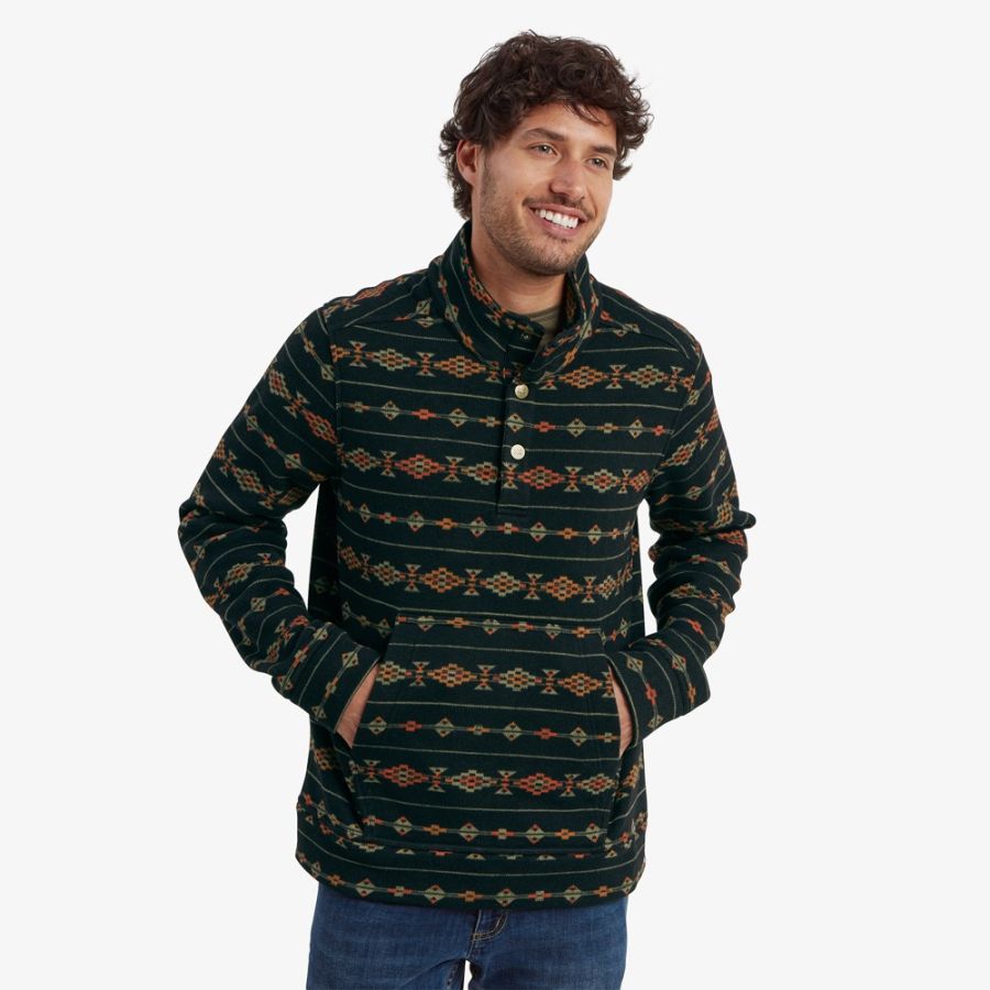 SHERPA BHUTAN PULLOVER BLK SHERPA BHUTAN PULLOVER BLK