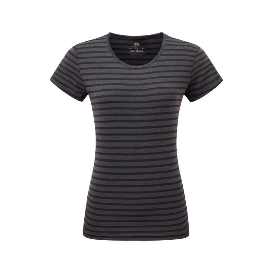 ME W GROUNDUP STRIPE TEE COT