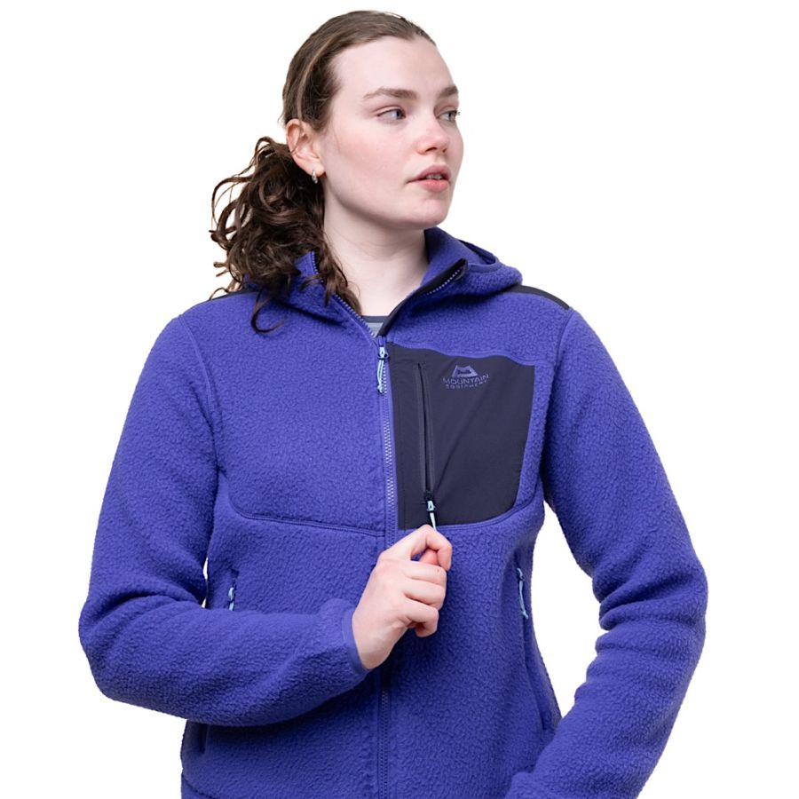 ME HIGHPILE HOODED JACKET WMS PRP 08 ME HIGHPILE HOODED JACKET WMS PRP 08