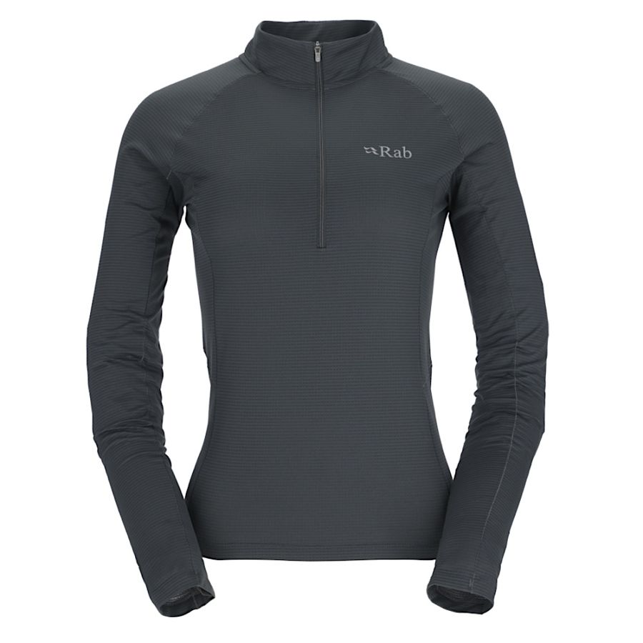 RAB SONIC LS ZIP WMNS DGY