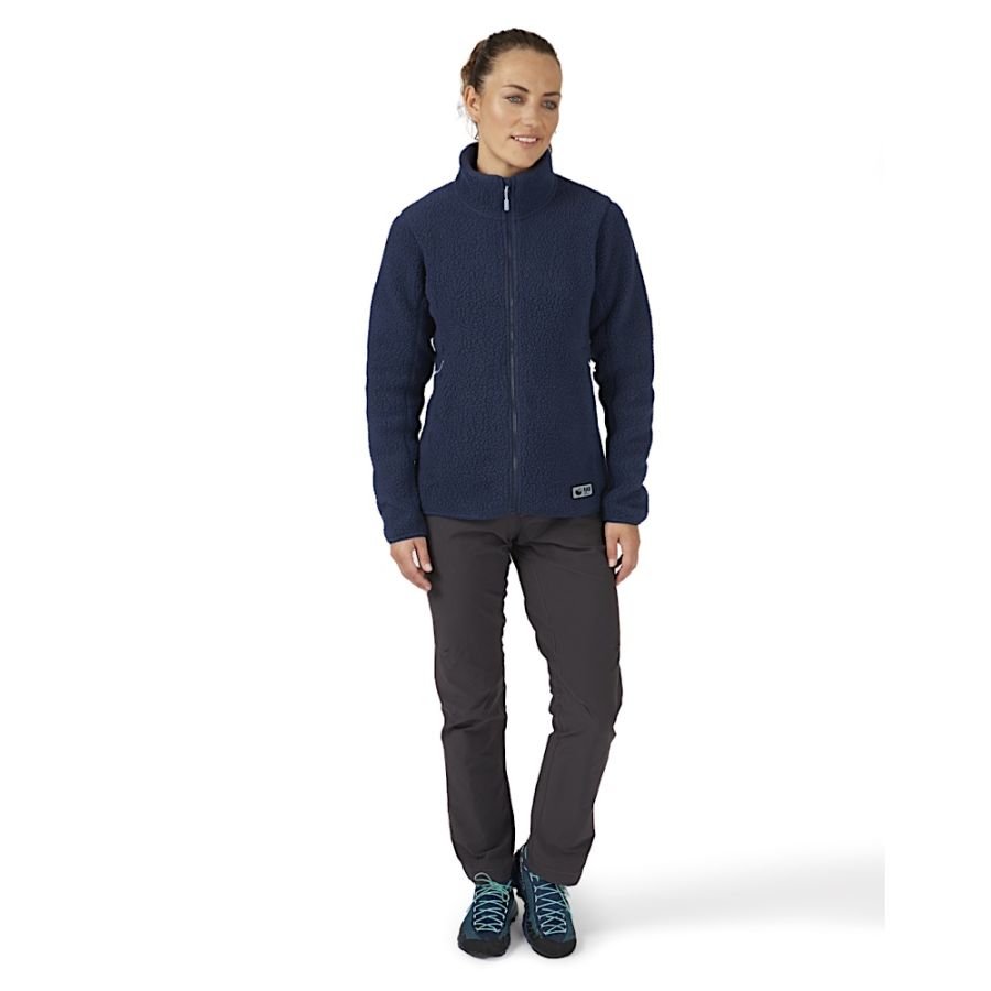 RAB SHEARLING JACKET WMNS INK 3