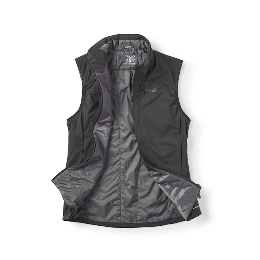 RAB W XENAIR VEST BLK 01