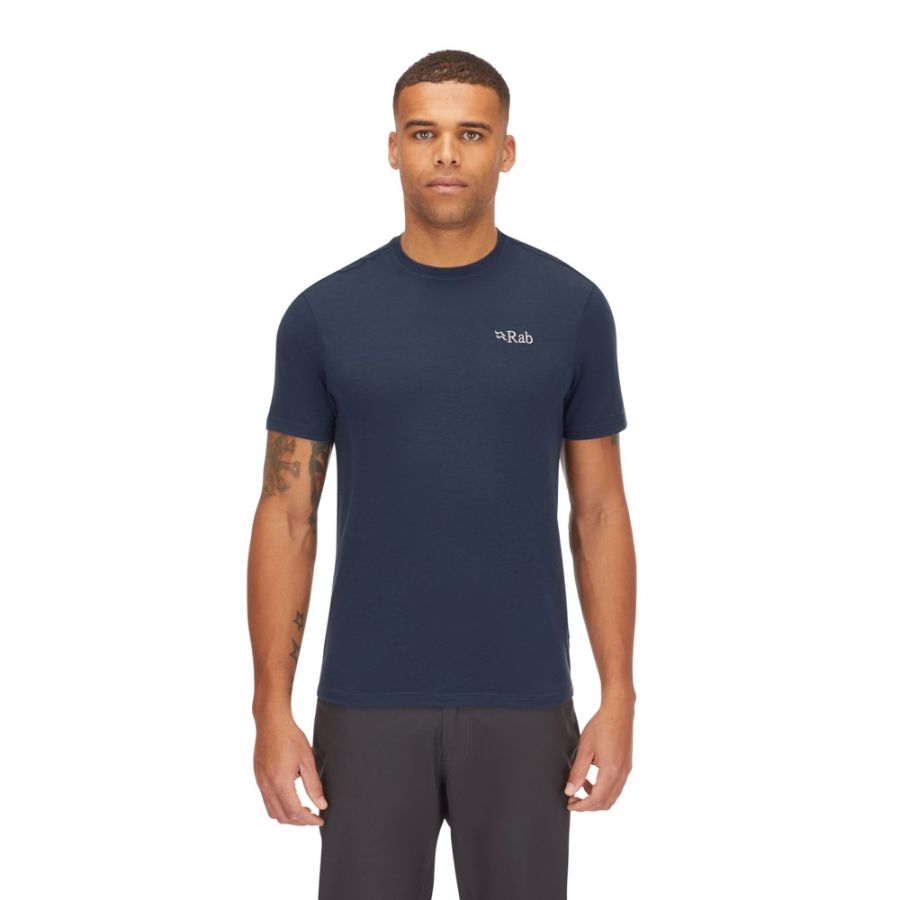 RAB CRIMP LOGO TEE MBL 4