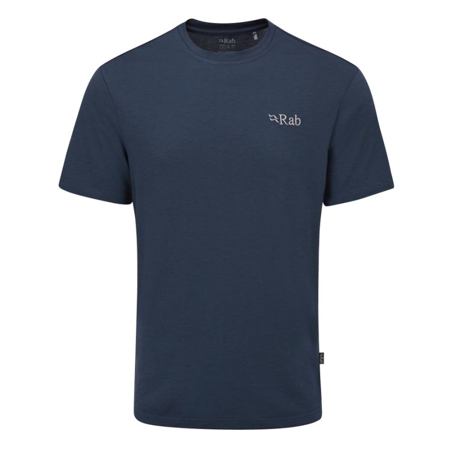 RAB CRIMP LOGO TEE MBL RAB CRIMP LOGO TEE MBL
