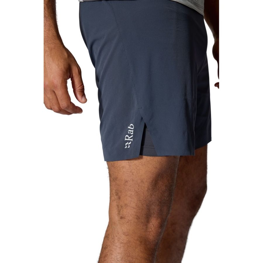 RAB TALUS 2 IN 1 SHORTS - 7" EBN 4