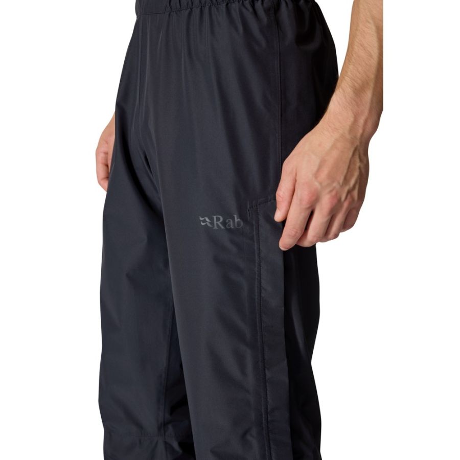 RAB DOWNPOUR PANT - SHORT BLK 5 RAB DOWNPOUR PANT - SHORT BLK 5