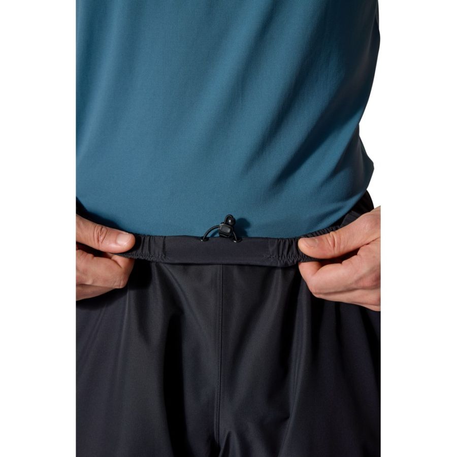 RAB DOWNPOUR PANT - SHORT BLK 8 RAB DOWNPOUR PANT - SHORT BLK 8