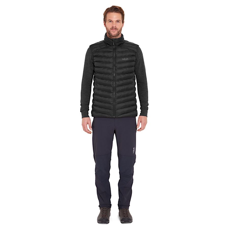 RAB CIRRUS VEST BLK 4 RAB CIRRUS VEST BLK 4