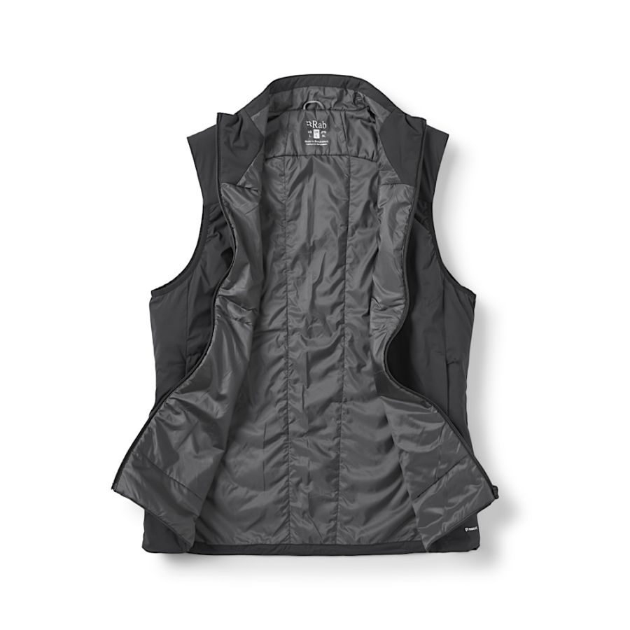 RAB XENAIR VEST BLK 01 RAB XENAIR VEST BLK 01