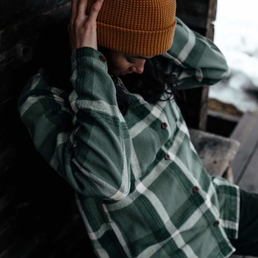 FJR W SINGI  FLANNEL OVERSHIRT DEFAULT 16