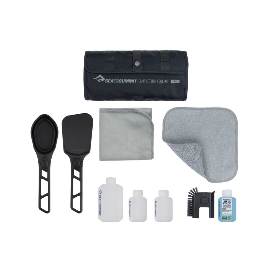 S2S CAMP KITCHEN TOOL KIT 10 P BLK S2S CAMP KITCHEN TOOL KIT 10 P BLK