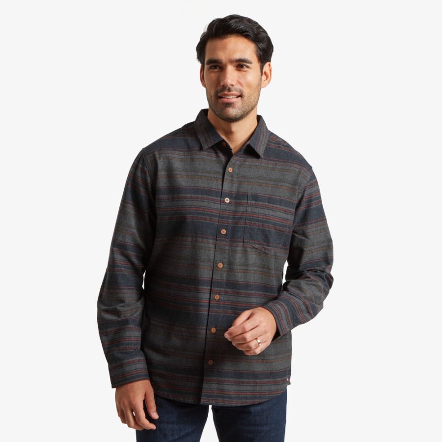SHERPA SANGPO L/S SHIRT GRY a