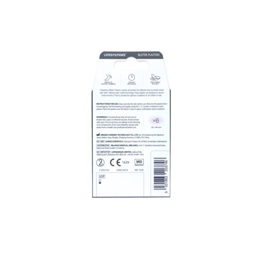 LS BLISTER PLASTERS - SIX PACK ANY a