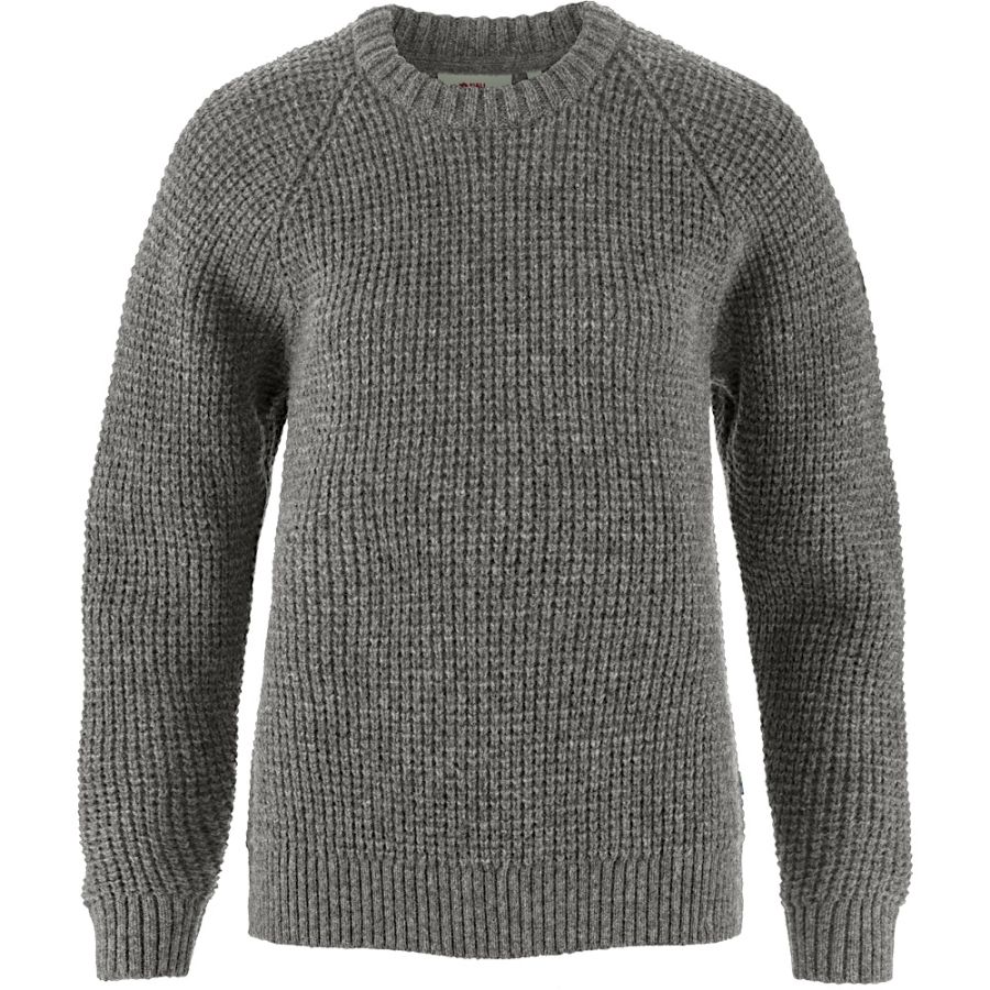 FJR W OVIK WAFFLE KNIT GRY FJR W OVIK WAFFLE KNIT GRY
