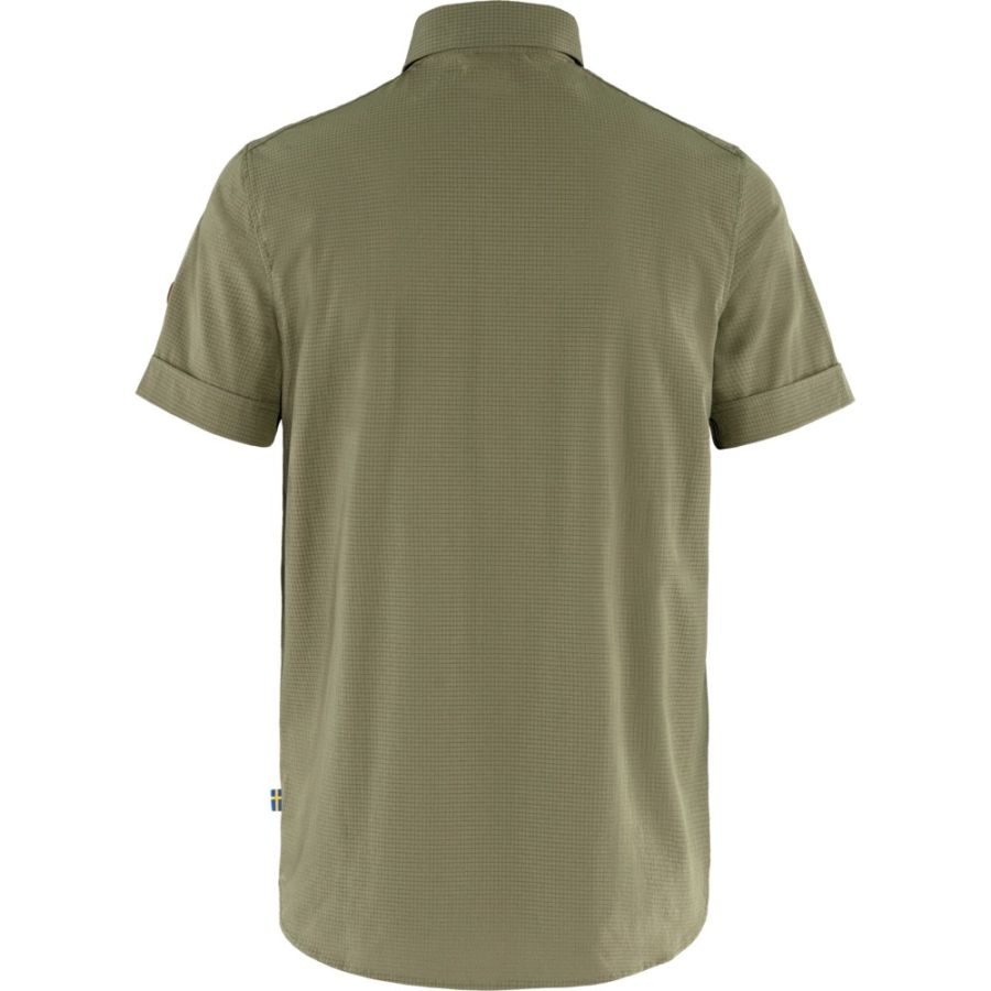FJR ABISKO TREKKING SHIRT SS OLV 01