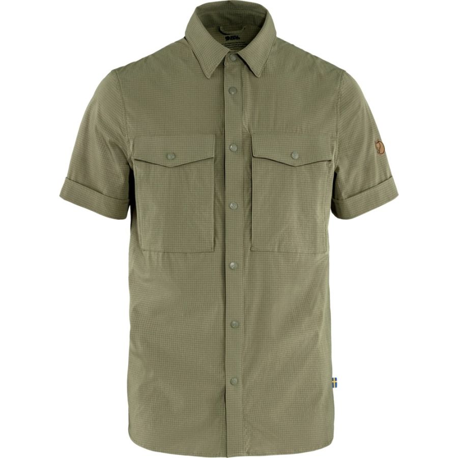 FJR ABISKO TREKKING SHIRT SS OLV