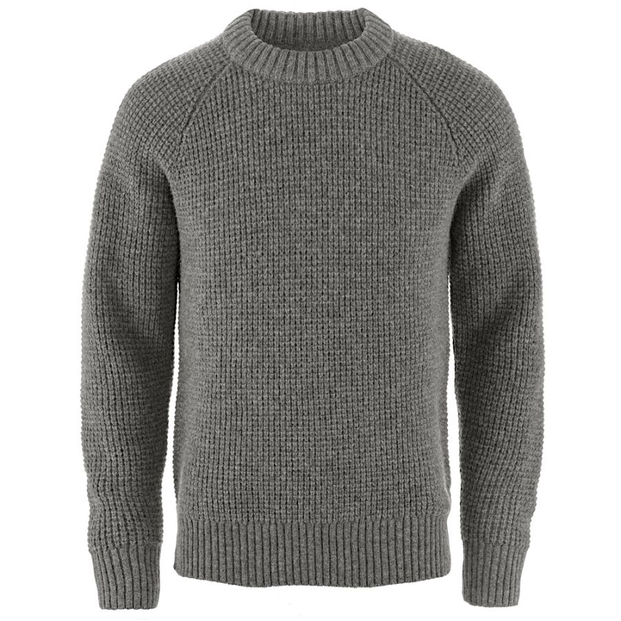 FJR OVIK WAFFLE KNIT GRY FJR OVIK WAFFLE KNIT GRY