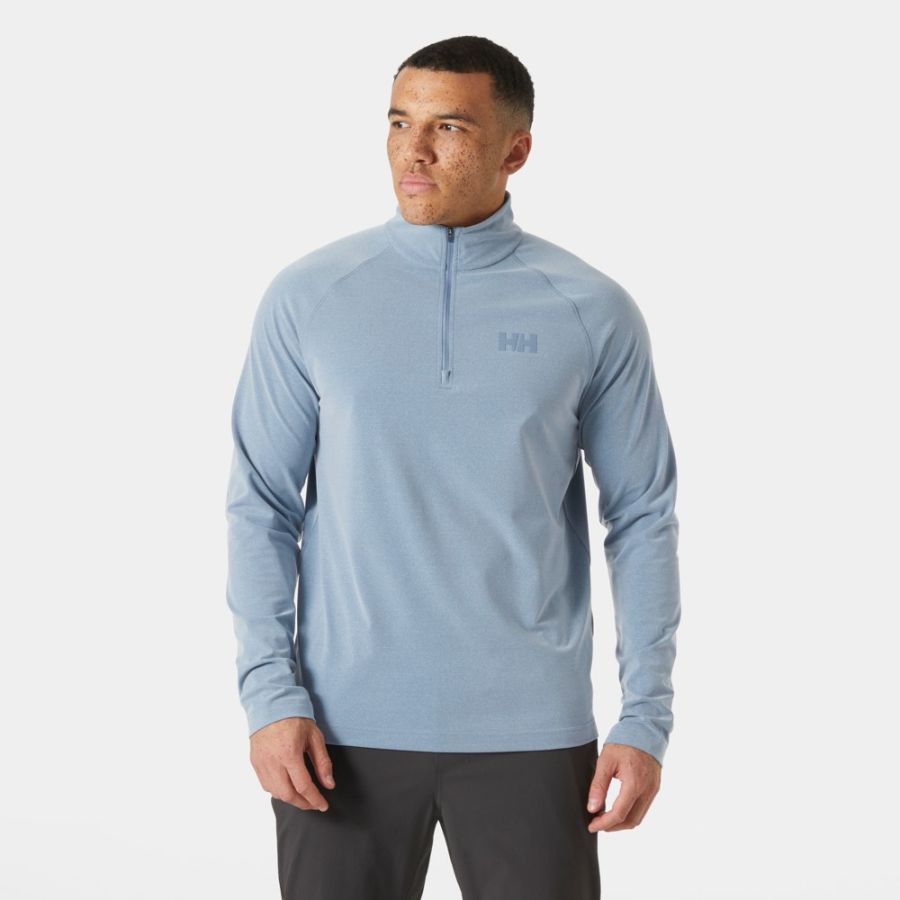 HH TYRI KNIT 1/2 ZIP NAV 03 HH TYRI KNIT 1/2 ZIP NAV 03