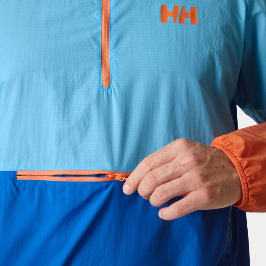 HH ROAM WIND ANORAK AQU 4