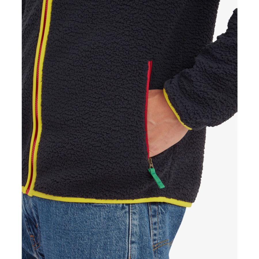 SHERPA TARCHO FULL ZIP FLEECE BLK d