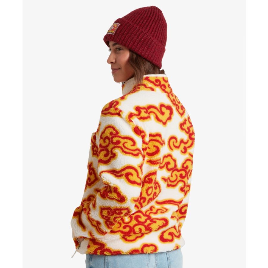 SHERPA TARCHO PRINTED FZ FLEEC CDE c SHERPA TARCHO PRINTED FZ FLEEC CDE c