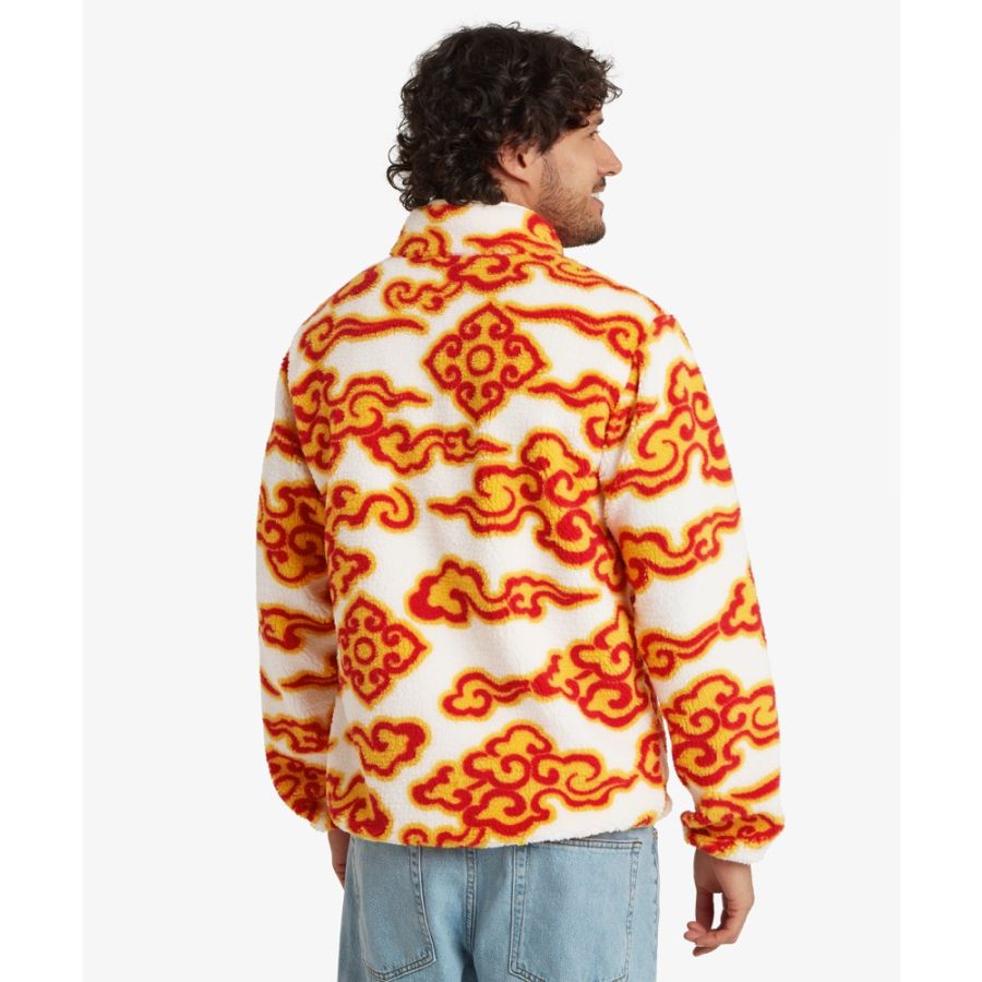 SHERPA TARCHO PRINTED FZ FLEEC CDE e SHERPA TARCHO PRINTED FZ FLEEC CDE e