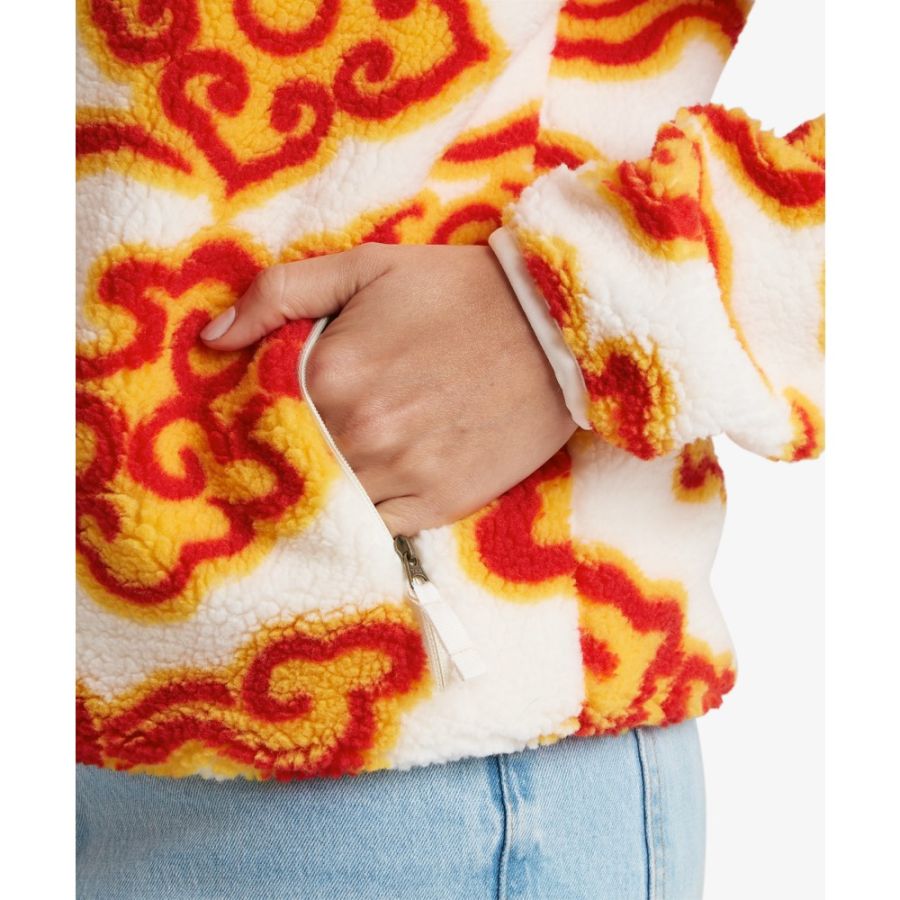SHERPA TARCHO PRINTED FZ FLEEC CDE i SHERPA TARCHO PRINTED FZ FLEEC CDE i