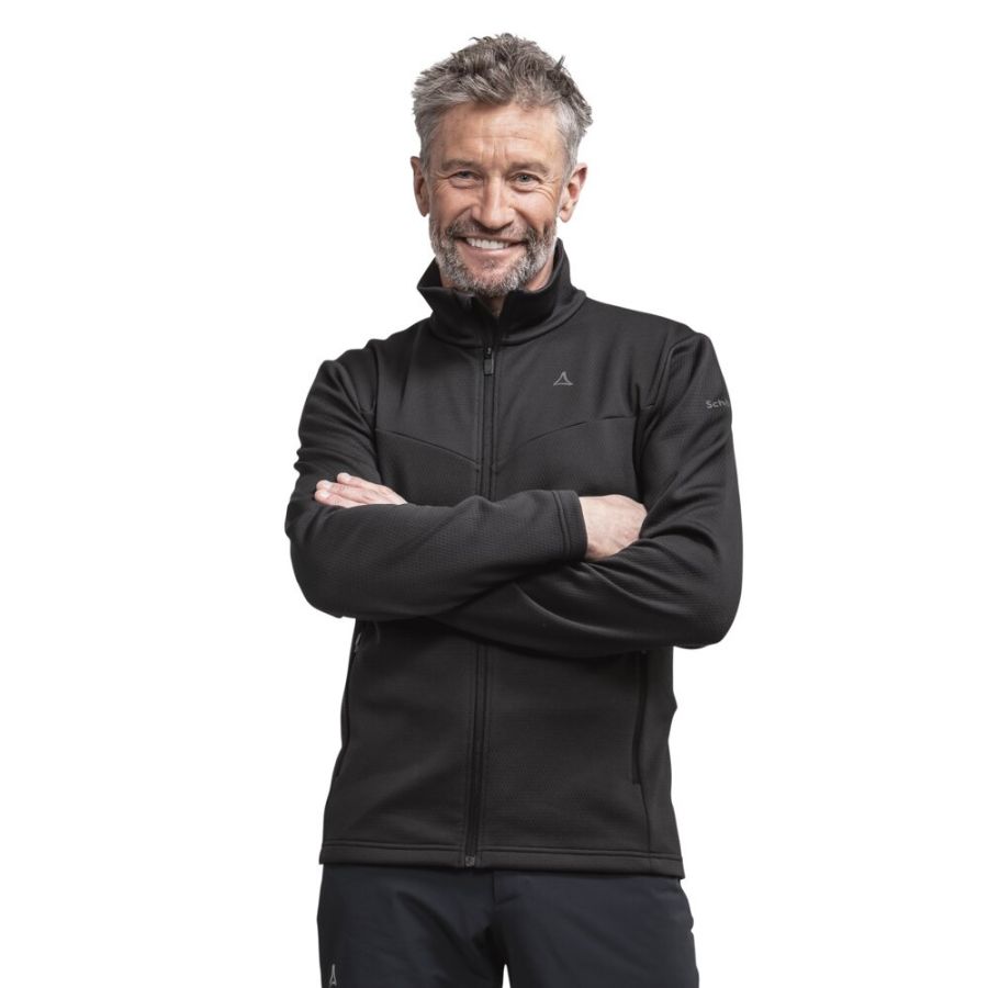 SCHOFFEL PINE SKI FLEECE JKT BLK b