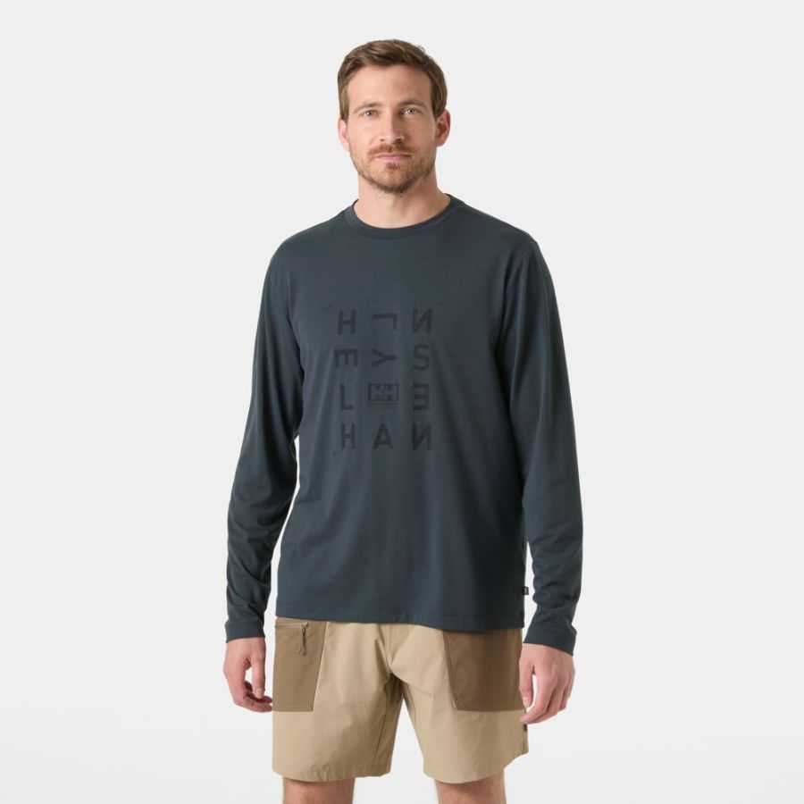HH SKOG GRAPHIC LS TEE FRO 02 2