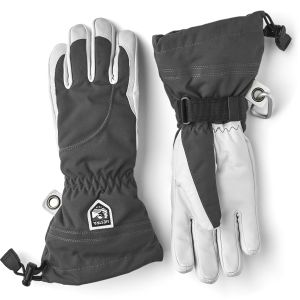 HESTRA W HELI SKI 5 FINGER GRY